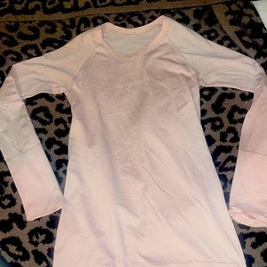 Lululemon Long Sleeve Light Pink Swiftly Tech